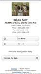 Mobile Screenshot of debbiekelly.homesandland.com