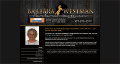 Desktop Screenshot of barbarawestman.homesandland.com