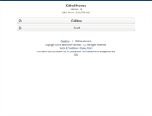Tablet Screenshot of kittrellhomes.homesandland.com