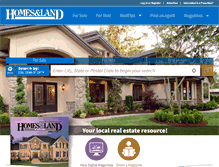 Tablet Screenshot of annhall.homesandland.com