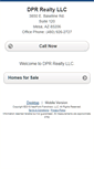 Mobile Screenshot of dprrealty.homesandland.com