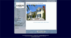 Desktop Screenshot of ansonproperties.homesandland.com